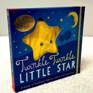Twinkle, Twinkle, Little Star Book + Soft Star Plush Gift Set
